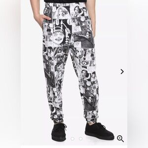 Hot Topic Junji Ito Panels Allover Print Graphic Joggers/Sweatpants